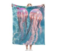 Nuphtun Plaid Polaire 130x150 MéDuse, Couverture Polaire Douce 130x150 cm | Douceur Veloutée et Entretien Facile, Parfaite pour Le Salon, Apporte Un Réconfort Enveloppant M226-