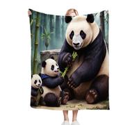 Nuphtun Plaid Polaire 220x240 Animal Panda, Couverture Polaire 220x240 | Dimensions Royales pour Lit King Size, d'une Douceur Persistante, Procure Une Expérience de Sommeil Chaleureuse D79