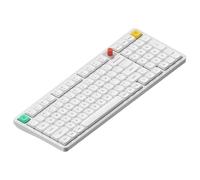 nuphy Air100 V3 Clavier mécanique sans fil remplaçable à chaud, 99 touches, disposition 100 % personnalisée, profil bas avec bouton rotatif multifonctionnel, montage d'étanchéité, rétroéclairage RVB