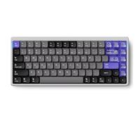 nuphy Air75 HE Clavier de jeu à déclenchement rapide, effet hall, 84 touches, disposition 75 %, actionnement réglable, commutateurs magnétiques filaires, clavier RGB HotSwap à profil bas