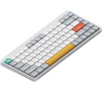 Nuphy Air75 V2 Wireless Mechanical Slim Keyboard, RGB LED, QWERTY US, Ionic White, Switch Aloe