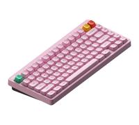 NuPhy Clavier mécanique sans fil Node75, prend en charge les gestes | Clavier de bureau remplaçable à chaud pour Mac/Windows, clavier de bureau PBT pour Bluetooth, 2,4 GHz, USB-C