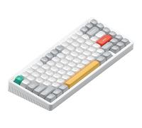 nuphy Halo V2 IO Clavier mécanique sans fil avec touches PBT, clavier de jeu personnalisé remplaçable à chaud, rétroéclairage RVB, BT5.0/USB-C/2,4 GHz