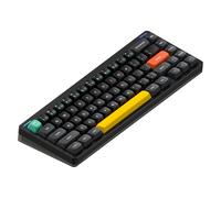 nuphy Halo65 V2 Clavier Mécanique Sans Fil avec Touches PBT, 65% Clavier de Jeu Personnalisé, Compatible avec QMK/VIA, BT5.0/USB-C/2.4 GHz, Commutateurs de Couleur Noir et Menthe