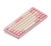 NuPhy Halo75 V2 Clavier de jeu mécanique, clavier Bluetooth échangeable à chaud sans fil 75 %, clavier RGB rétroéclairé 83 touches, support Bluetooth/2,4 GHz/USB-C - Interrupteur Rose Menthe