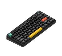 nuphy Halo75 V2 Clavier Mécanique de Jeu, 75% sans Fil Hot Swappable Bluetooth, 83 Touches, RGB Rétro-éclairé, Supporte Bluetooth/2.4GHz/USB-C - (Noir, Citron Mint (37gf))