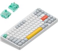 Nuphy Halo75 v2 Clavier mécanique sans fil QMK/VIA, QWERTY US, Bluetooth / 2.4GHz - Ionic White Mint