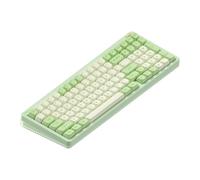 nuphy Halo96 V2 Clavier sans fil, structure d'étanchéité, clavier de jeu remplaçable à chaud 96 %, clavier mécanique rétroéclairé RVB 99 Kyes, prend en charge QMK/VIA, Bluetooth/USB-C/2,4 GHz-vert