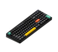 Nuphy Halo96 V2 Clavier sans fil, structure étanche, clavier de jeu remplaçable à chaud, mécanique rétroéclairée RVB 99 Kkeys, QMK/VIA, Bluetooth/USB-C/2,4 GHz, noir