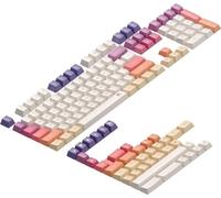 Nuphy Jeu de capuchons de touches pour clavier mécanique Halo / Field75 - Carmine Cloud Cherry Profile Dye-sub PBT Keycaps ANSI US
