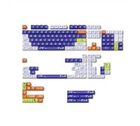 nuphy Keycaps Y2K Beyond, 171 Jeu de PBT pour Clavier de Jeu KDA Dye-sub, poussoirs MX - ISO/ANSI (Disposition du Clavier Anglais) Compatibilité avec Tous Les claviers mécaniques Courants