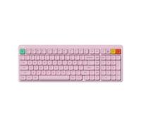nuphy Node100 Clavier mécanique à profil bas, prend en charge les gestes | Clavier sans fil 103 touches, pour Mac/Windows, Bluetooth, 2,4 GHz, USB-C, touches PBT rétroéclairées RVB