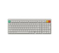 nuphy Node100 Clavier mécanique à profil bas, prend en charge les gestes | Clavier sans fil 103 touches, pour Mac/Windows, Bluetooth, 2,4 GHz, USB-C, touches PBT rétroéclairées RVB