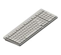 nuphy Node100 Clavier mécanique sans fil, clavier à profil bas personnalisé remplaçable à chaud, 103 touches, prend en charge les gestes tactiles, touches PBT, rétroéclairage RVB, Bluetooth/2,4 GHz