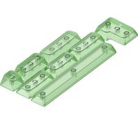 NuPhy Set de capuchons de touches pour clavier mécanique Crystal mSA PC Keycaps Mojito