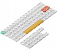 Nuphy Shine-through Keycaps ABS Blanc Capuchons de touches Pour clavier Air 60 V2