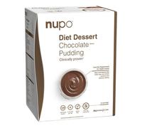NUPO Diet Dessert Pudding au chocolat - Repas de régime premium pour la gestion du poids I Substitut de repas complet pour le contrôle du poids I 12 portions I Sans gluten, sans OGM