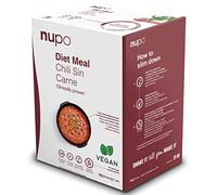 NUPO Diet Meal Chili Sin Carne - Repas de régime premium pour la gestion du poids I Substitut de repas complet pour le contrôle du poids I 10 portions I Végétalien, sans gluten, sans OGM