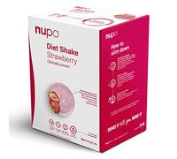 NUPO Diet Shake Fraise - Shakes diététiques de qualité supérieure pour la gestion du poids I Shake de remplacement de repas cliniquement prouvé pour le contrôle du poids I 12 portions I Sans OGM