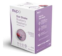 NUPO Diet Shake Myrtille-Framboise - Shakes diététiques de qualité supérieure pour la gestion du poids I Cliniquement prouvé pour le contrôle du poids I 12 portions I Sans OGM