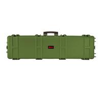 Nuprol Mallette Rigide Extra Large avec roulettes (Mousse PnP cubique), Vert, XL, Coque Rigide étanche