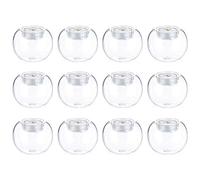 Nuptio 12 Pièces Bougeoirs Chauffe-Plat Porte-Bougie Verre Table À Bulles Bougeoir Votif Clair Centres Table pour Noël Décorations Fête Mariage d'halloween pour la Réception