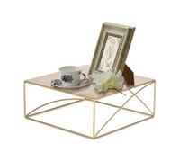 NUPTIO Presentoir Gateau Support Wedding: 31cm Présentoir Gâteau Mariage Dore Cupcake Pied Carré Metal Cake Display Stand Gâteaux Noel Decoration Anniversaire