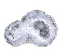 Nupuyai Druse d’Agate Naturelle, Géode de Cristal Brute, Pierre Minérale d’Agate Irrégulière, Pierre Feng Shui pour Décoration de Jardin et d’Intérieur