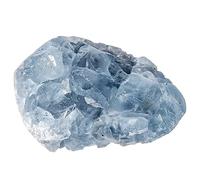 Nupuyai Irrégulière Célestite Pierre Brute Amas de Cristal Naturel, Kyanite Bleu Cluster, Quartz Geode Spécimen Pierres, Grappe Célestite Minérale pour Décoration Collection, 10-49g