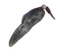 Nupuyai Pendentif en Cristal Labradorite avec Corde Réglable, Reiki de Huérison Cristal Quartz Collier Bijoux pour Femmes Hommes, Crâne de corbeau