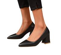 Nuqqichongtian Chaussures hautes, dentelle pour mariages et fêtes Talon bloc Escarpins à lanières fermées Escarpins à bride de cheville en croix Escarpins à talons hauts Sexy