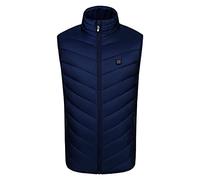 Nuqqichongtian Gilet Chauffant Homme - Électrique pour Activités en Batterie Electrique Chaleur Gilet Chauffant Homme avec Extérieur Randonnée Pêche Hiver Plein Air Idéale Travail