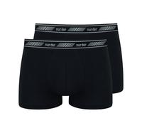 Nur Der Boxer 3D-Flex Classic Doppelpack Slip, Noir (Schwarz 094), Large (Taille Fabricant: 6 (L) (Lot de 2) Homme