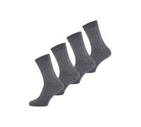 Nur Der Chaussettes 'Bambus' gris chiné, Taille 39-42
