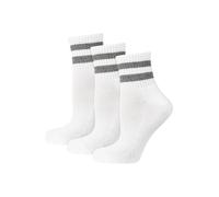 Nur Der Chaussettes gris / blanc, Taille 43-46