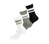 Nur Der Chaussettes gris / noir / blanc, Taille 43-46