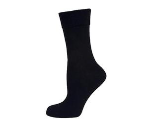 Nur Die 495879/Damen Cotton maxx Komfort Socke Chaussettes, Noir (Schwarz 940), FR (Taille Fabricant : 35-38) Femme