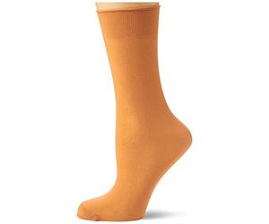 Nur Die - 611625 - Chaussettes Montantes - Femme - Brun (mandel 116) - taille unique