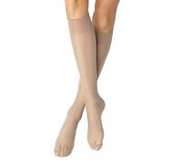 Nur Die 621802 Chaussettes Hautes, 20 DEN, Perle, Einheitsgröße Große Größen Femme