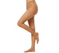 Nur Die - 719100/Fit In Form - Collants - Femme, Beige (amber 230), 42 (DE: 44)