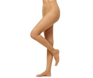 Nur Die - 719100/Fit In Form - Collants - Femme, Beige (mandel 116), FR : 48 (Taille fabricant : 44-48/L)