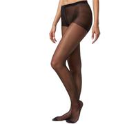 Nur Die 725949 Collants Transparents pour Femmes, Paquet de 3, Noir (Schwarz 094), S (38-40)
