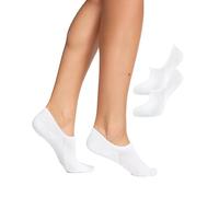 Nur Die Bambus Sneaker Füssling 2er Pack Damen Kaum Sichtbar Bambussocken Socke Weich Atmungsaktiv Unsichtbar Verrutschen Nicht Baskets Femme