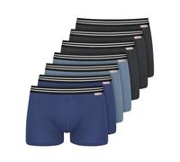 Nur Die Boxer pour Homme, Bleu Clair/Bleu Violet, XL