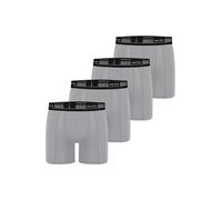 Nur Die Boxers ' Long Boxer Cotton Active ' gris, Taille L