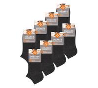 Nur Die Chaussettes ' Baumwolle Basic Unifarben ' anthracite, Taille 43-46