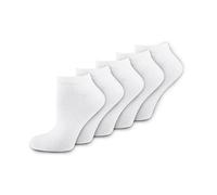 Nur Die Chaussettes Femme (lot de 5), blanc, 3-5