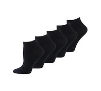 Nur Die Chaussettes Femme (lot de 5), Noir (Noir 940), Taille unique
