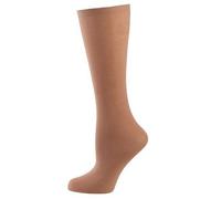 Nur Die Chaussettes hautes pour femme, ambre, taille unique