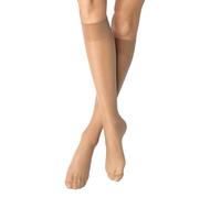 Nur Die Chaussettes montantes ' 2er-Pack 20 DEN ' marron, Taille 36-41